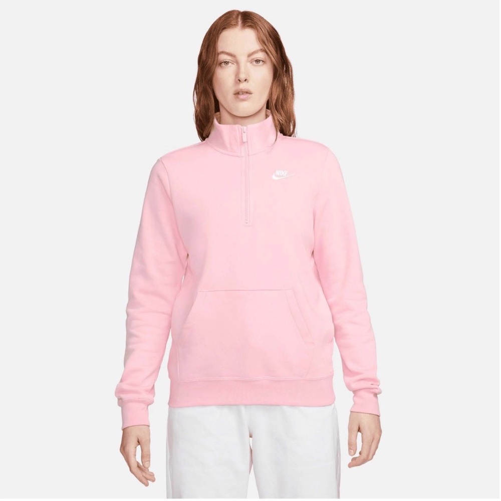 (XS/S) Nike • Sportswear Club Fleece 1/4 Zip Pullover